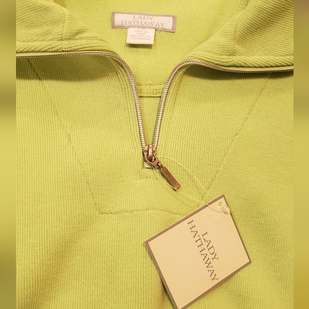 NWT Lady Hathaway sweater size L 🐸 - Picture 3 of 5